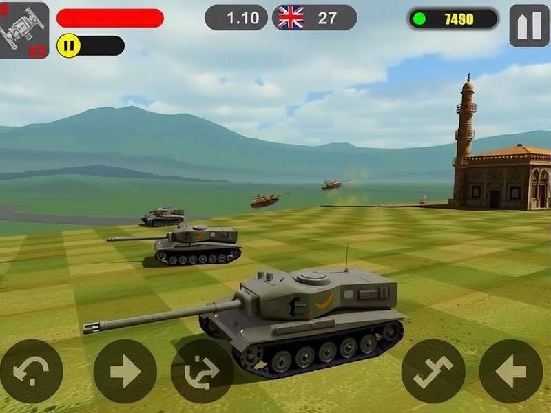 Hindustan Tank Rush Gameplay Screenshot